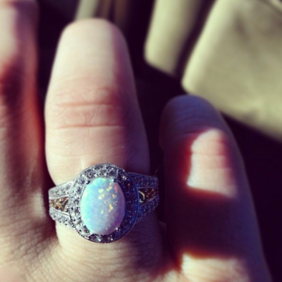 Zales Jewelry - Zales Opal Ring